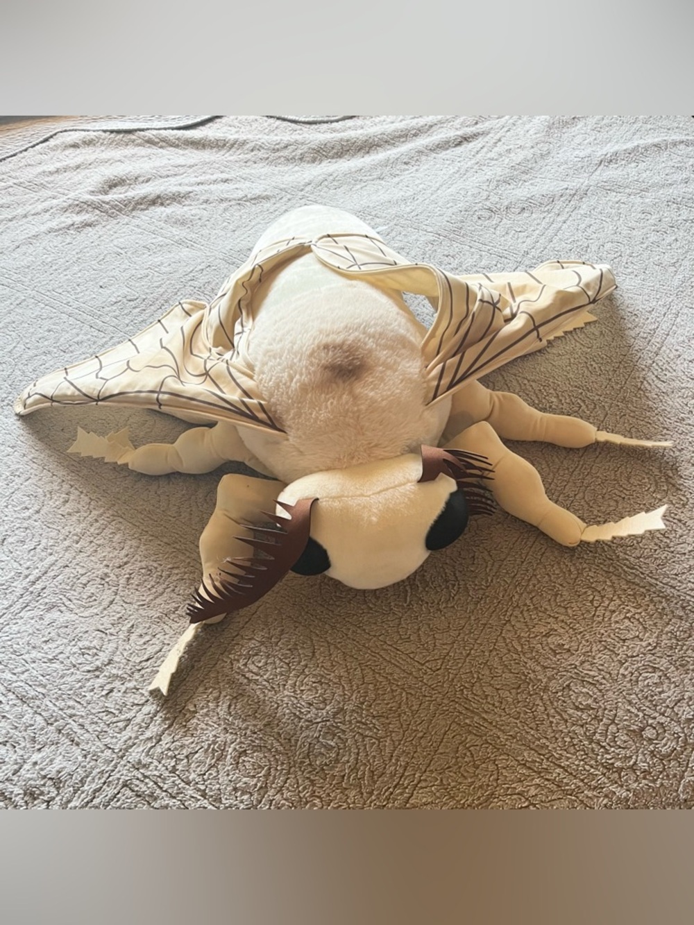 Plush Large Insect Pet Large Moth Plushie Rare